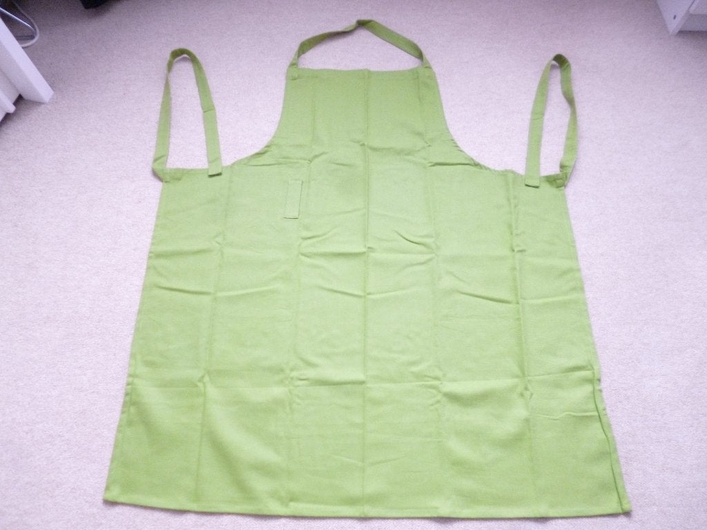 NIEUW groen schort maat XL, Huis en Inrichting, Wasbaar, Nieuw, Ophalen of Verzenden, Groen