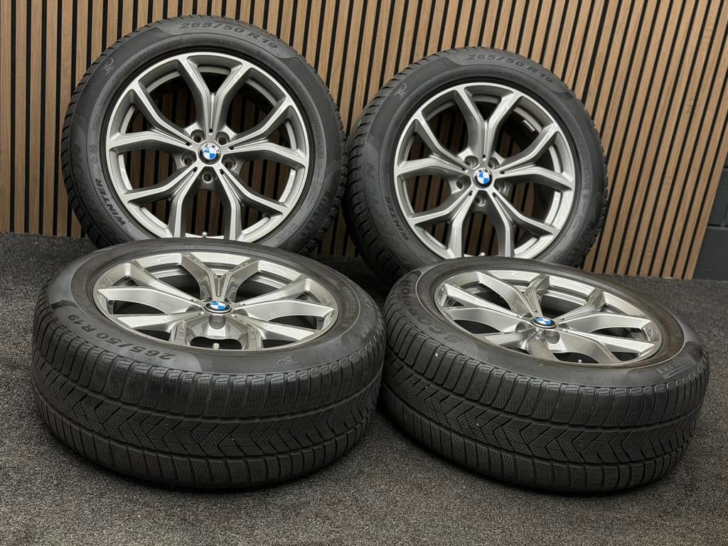 Originele 19 inch BMW X5 G05 X6 G06 735 5x112 ET38 Pirelli, Auto-onderdelen, Banden en Velgen, Banden en Velgen, Winterbanden