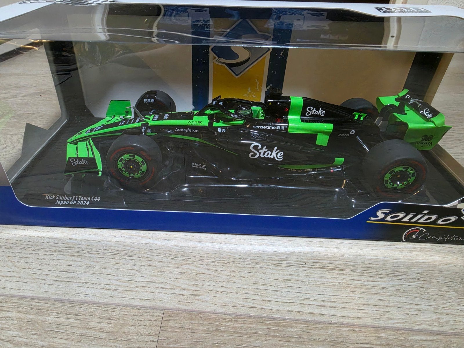 Kick Sauber F1 Team C44 Japan GP 2024 schaalmodel, Ophalen of Verzenden, Nieuw, Overige typen