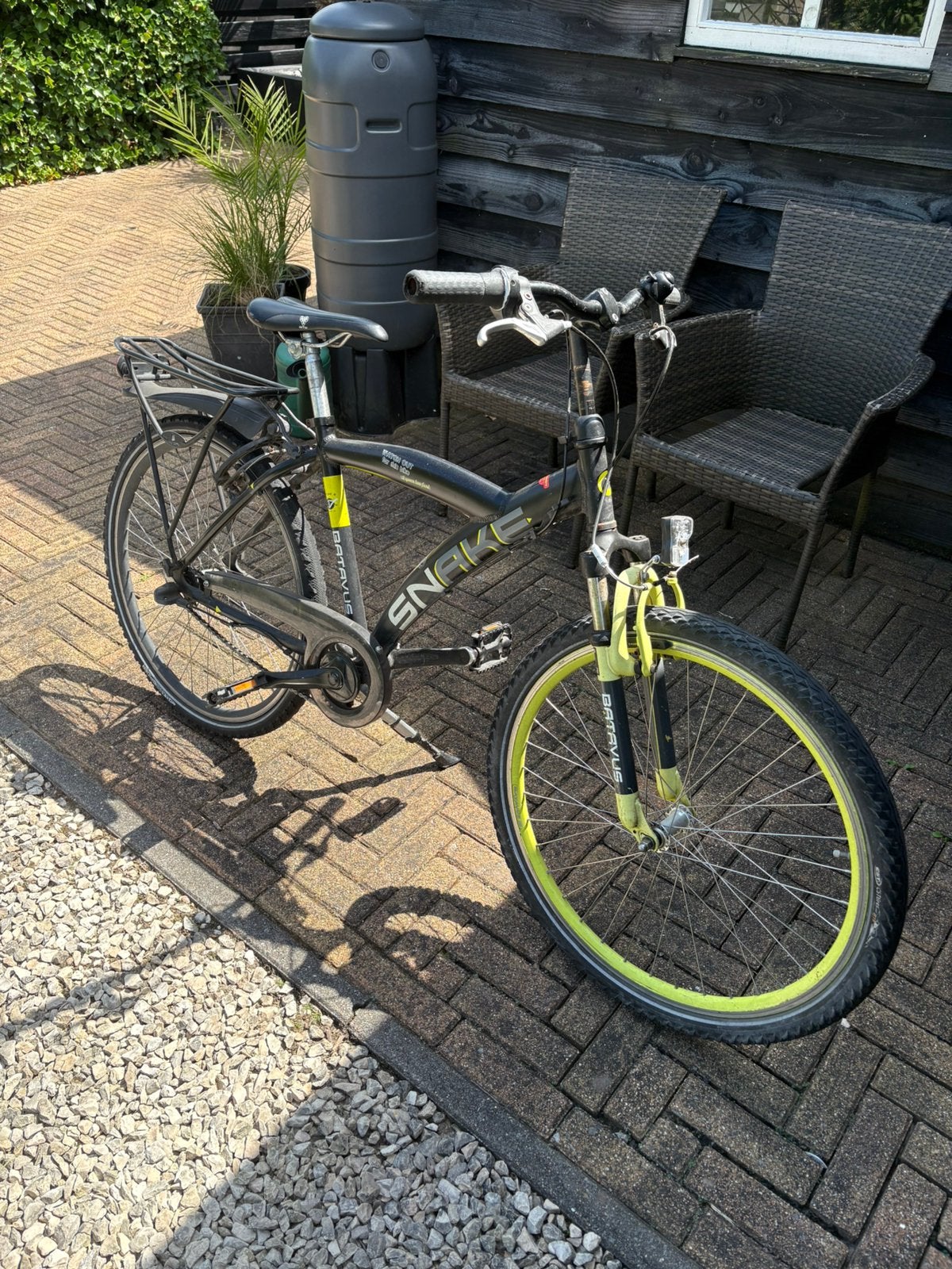 Jongens fiets, Fietsen en Brommers, Fietsen | Jongens, Terugtraprem, Gebruikt, Versnellingen, Ophalen