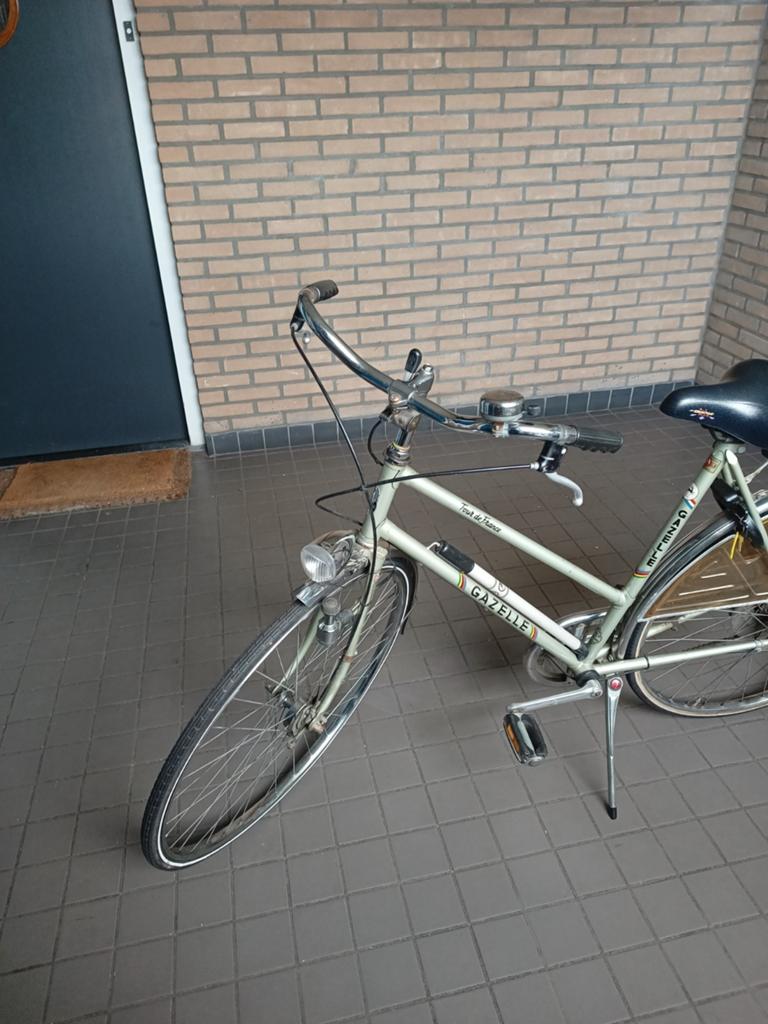 Vintage Gazelle Tour de France fiets - origineel en goed, 56 cm of meer, Ophalen of Verzenden, Gebruikt, Gazelle
