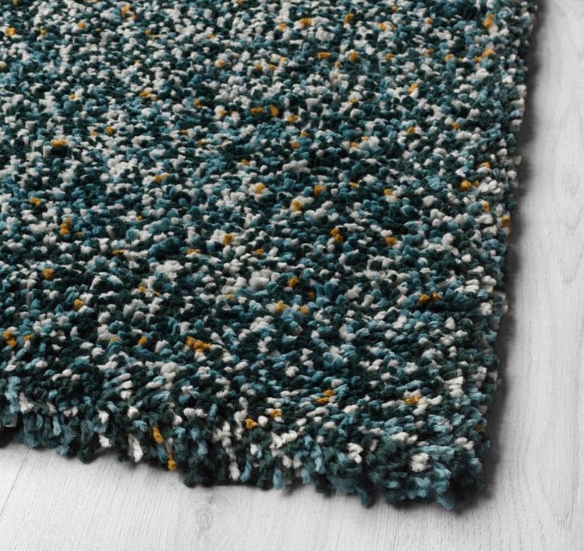 IKEA VINDUM Vloerkleed - Groen/Blauw, 200x270 cm, Huis en Inrichting, Stoffering | Tapijten en Kleden, 150 tot 200 cm, 200 cm of meer