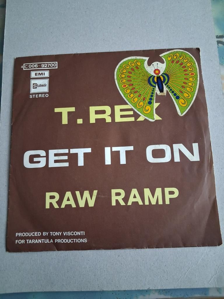 T.REX NIEUWSTAAT, Ophalen of Verzenden, Zo goed als nieuw, 12 inch