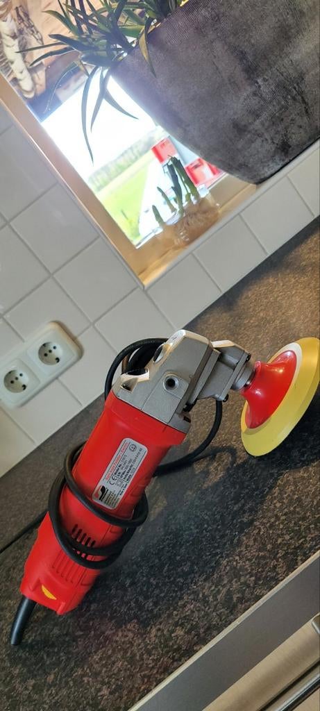Poetsmachine, Ophalen of Verzenden, Zo goed als nieuw, Minder dan 700 watt, Haakse handslijpmachine