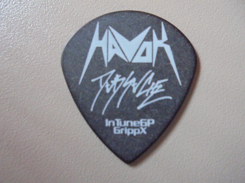 HAVOK plectrums, Verzamelen, Muziek, Artiesten en Beroemdheden, Ophalen of Verzenden, Nieuw, Instrument of Toebehoren