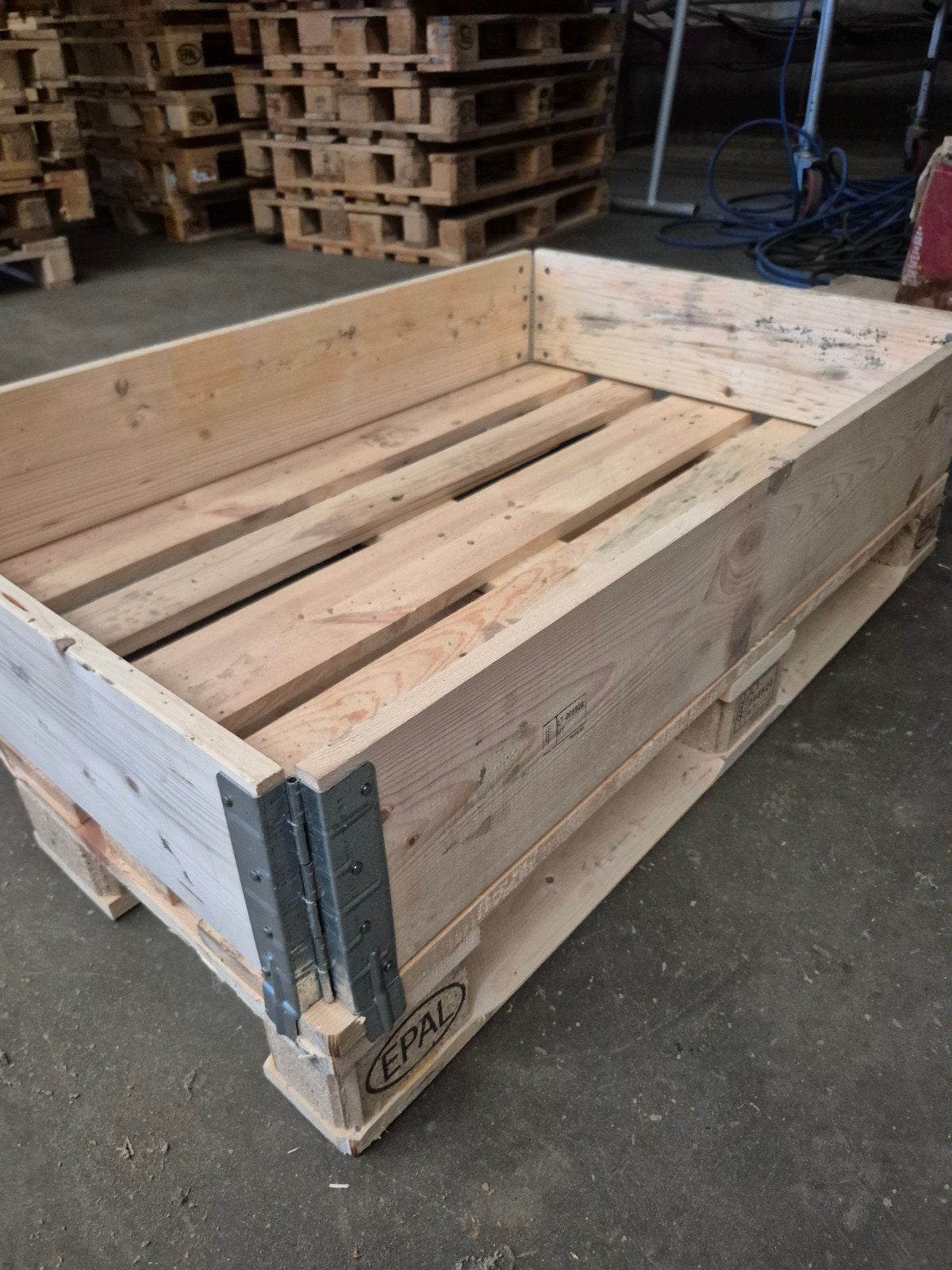 105 stuks nieuwe pallet randen 80x120, Ophalen