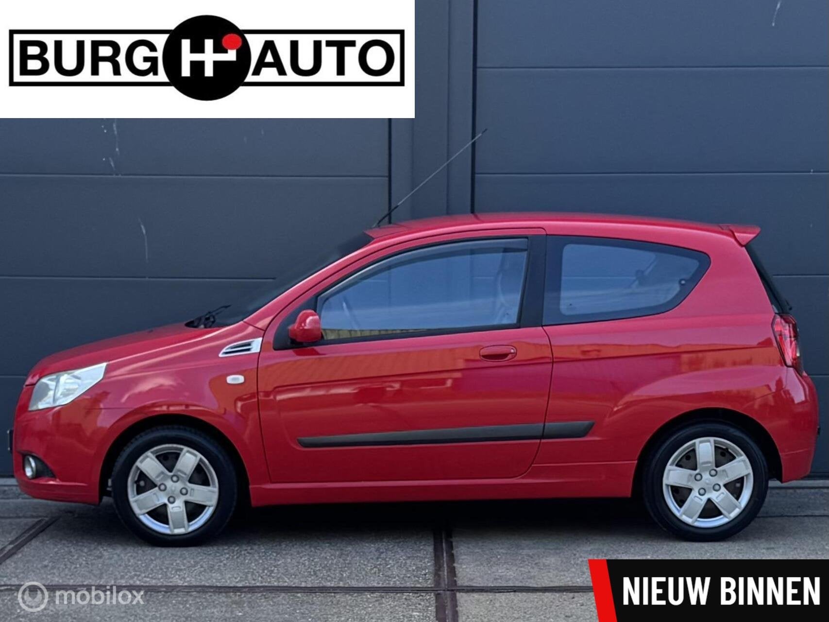 Chevrolet Aveo 1.2 16V LS B-clever Première 3 deurs - AIRCO, Auto's, Voorwielaandrijving, Stof, 4 cilinders, 400 kg