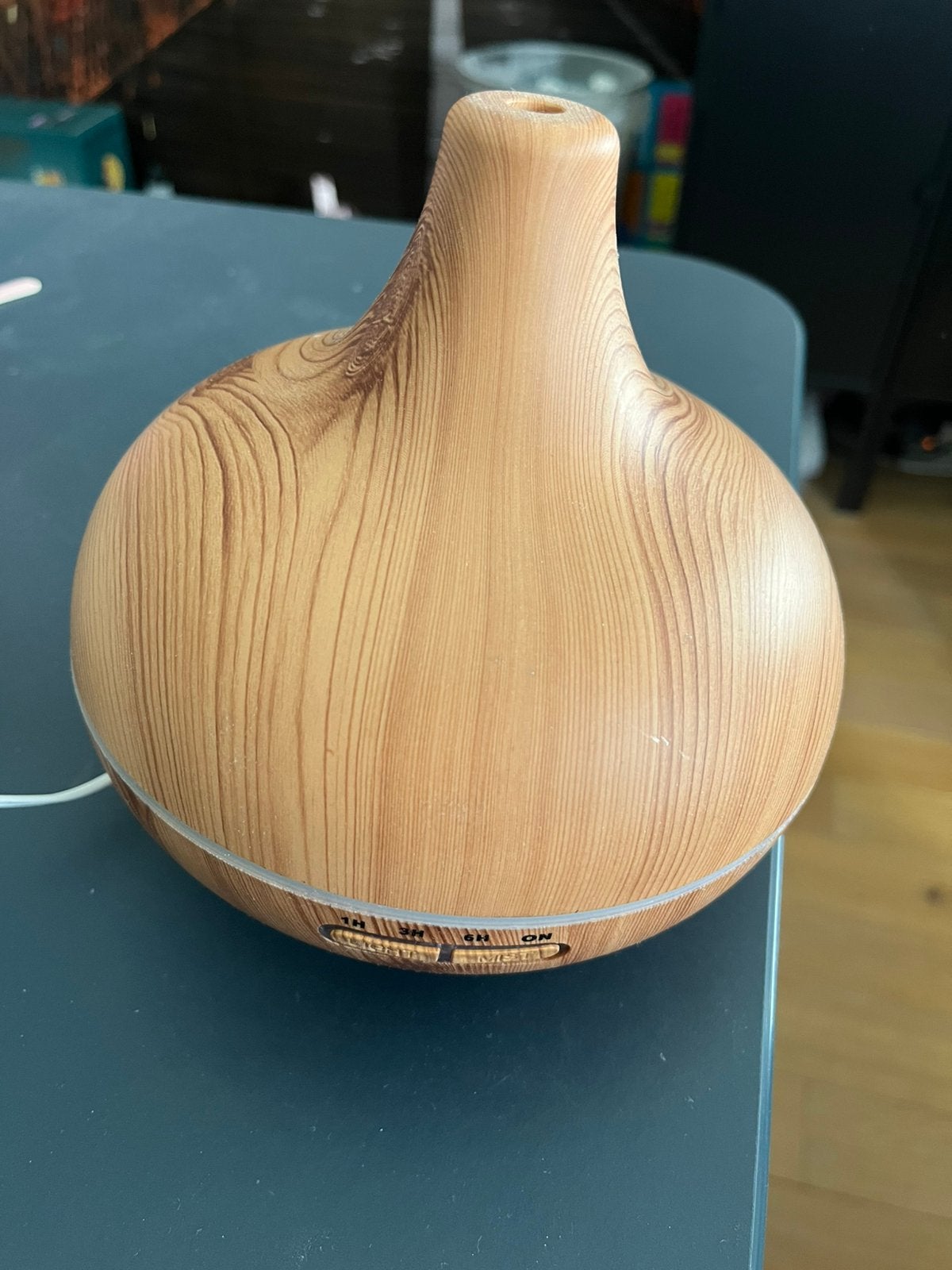 Houtkleurige geurverspreider, Ophalen of Verzenden, Zo goed als nieuw, Kunststof, Oosters