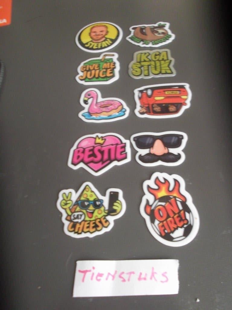 85 stickers van jumbo, Jumbo, Ophalen of Verzenden