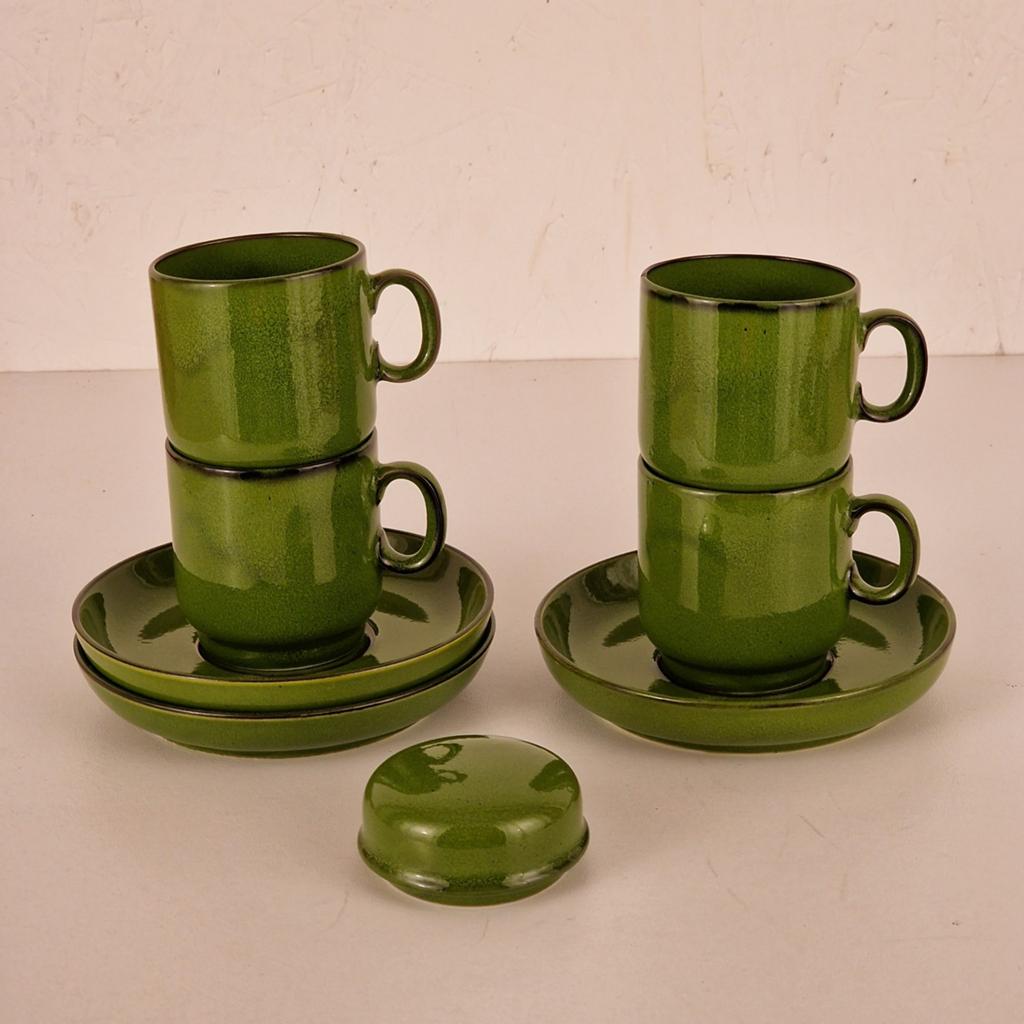 Thomas Scandic Shadow Groen Retro Vintage Servies, Ophalen of Verzenden, Huis en Inrichting