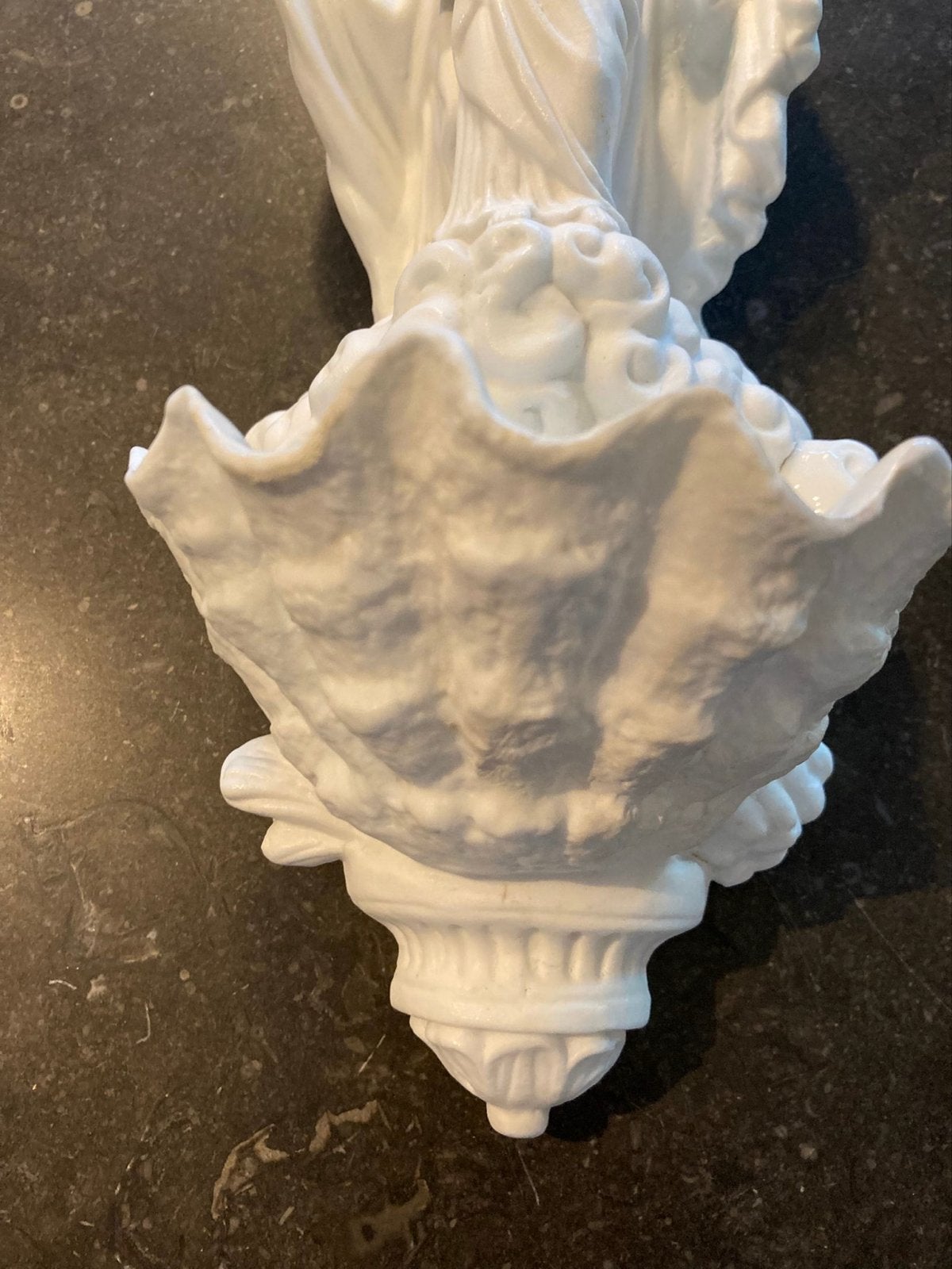 Antiek Heilig Waterfontein Maria met Kindje Jezus, Ophalen of Verzenden