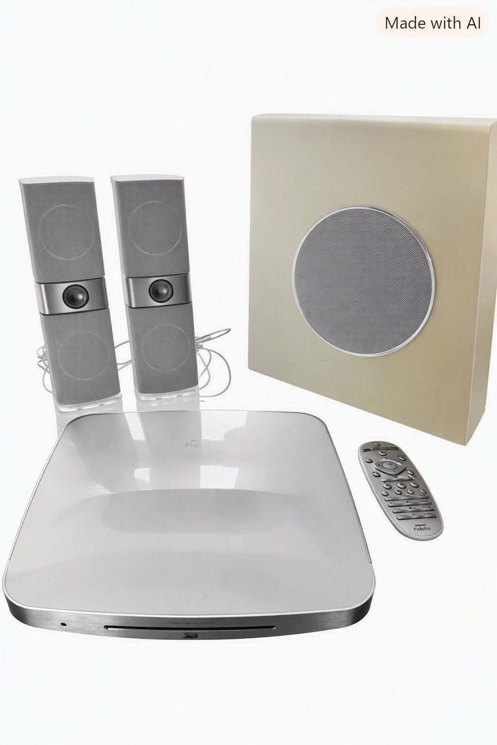 Philips 2.1 Home Theater HTB9245D Blu-ray 3D-speler, Philips, Gebruikt, 2.1-systeem, Blu-ray-speler