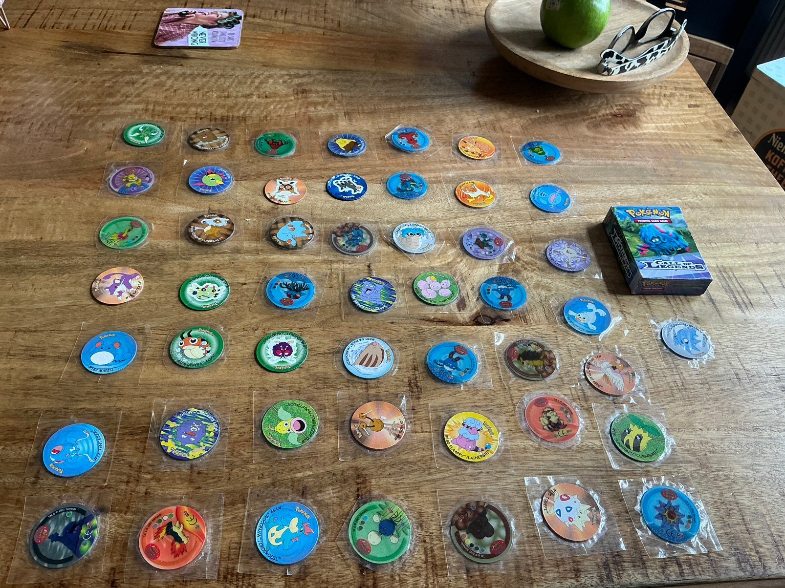 Pokemon Trading Card Game en tazo pokemon, Hobby en Vrije tijd, Verzamelkaartspellen | Pokémon, Ophalen of Verzenden, Gebruikt
