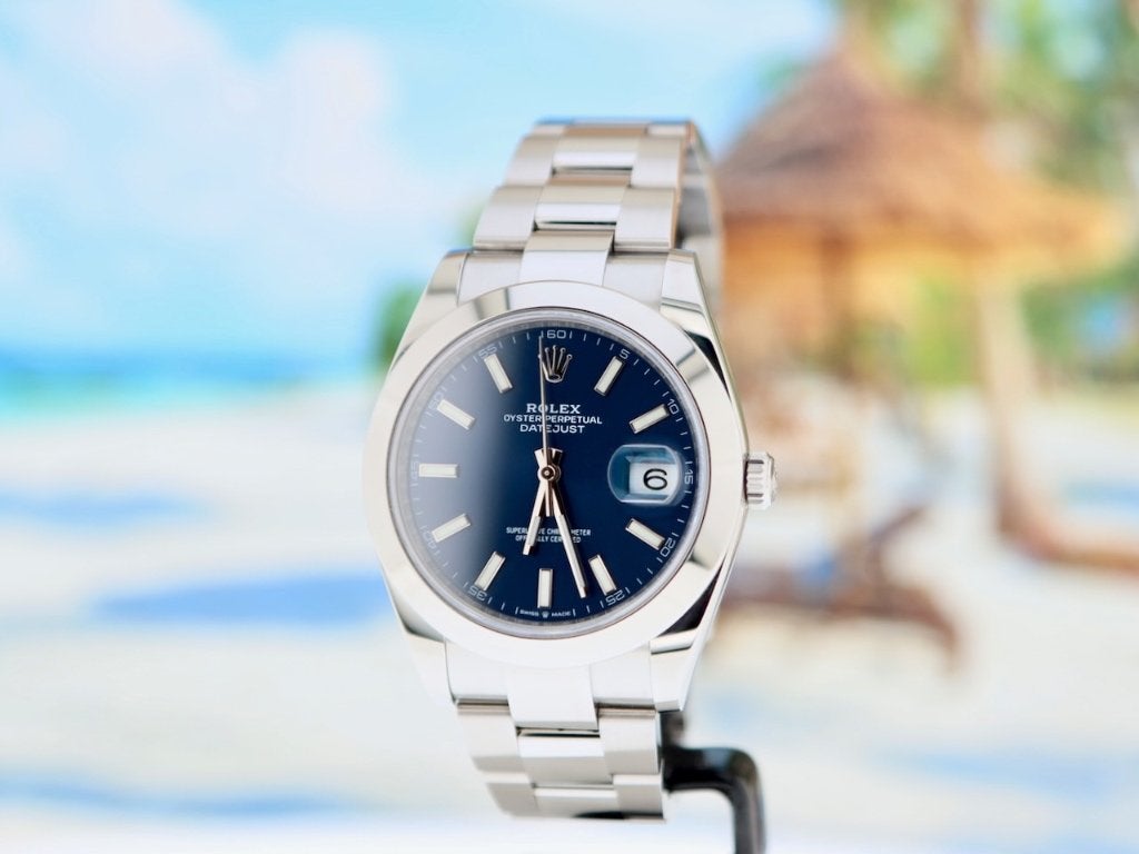 Rolex Datejust 41mm Briljante Staat Full Set 12-2020 NL, Staal, Polshorloge, Ophalen of Verzenden, Zo goed als nieuw