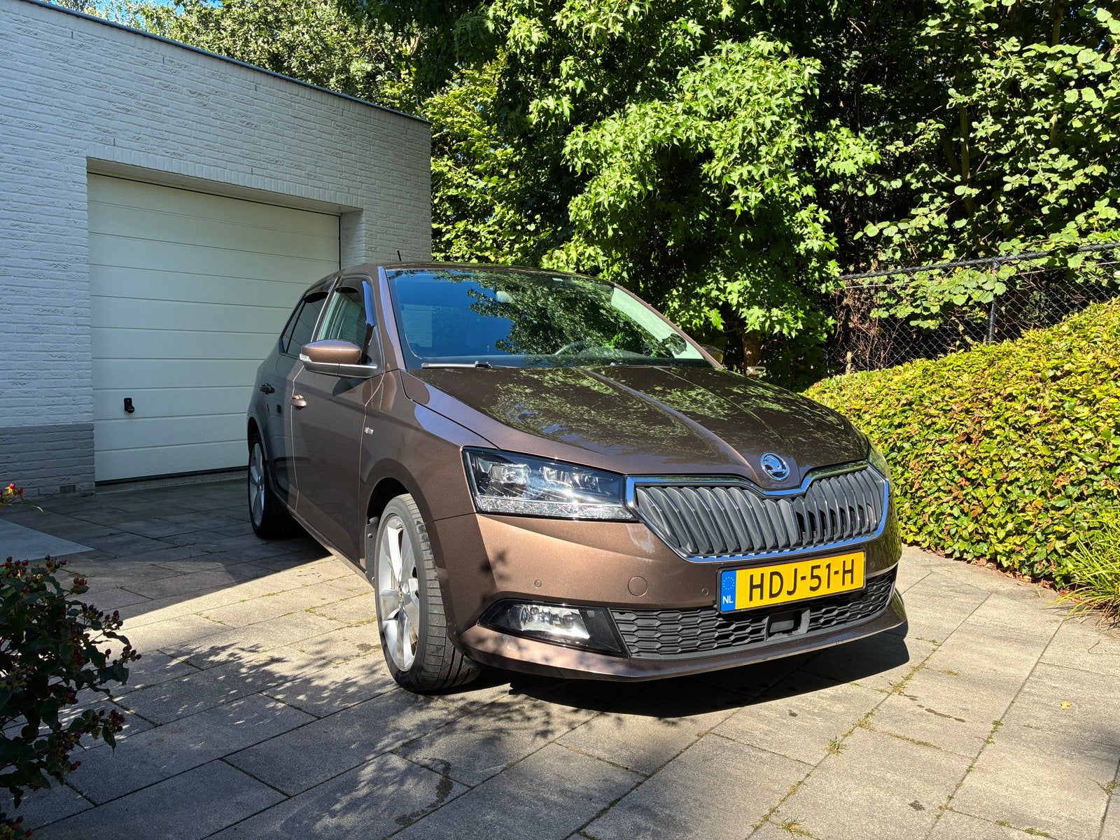 Skoda Fabia 1.0 TSI Greentech 95pk 2019 Bruin, Auto's, Skoda, Voorwielaandrijving, Stof, Euro 6, 95 pk