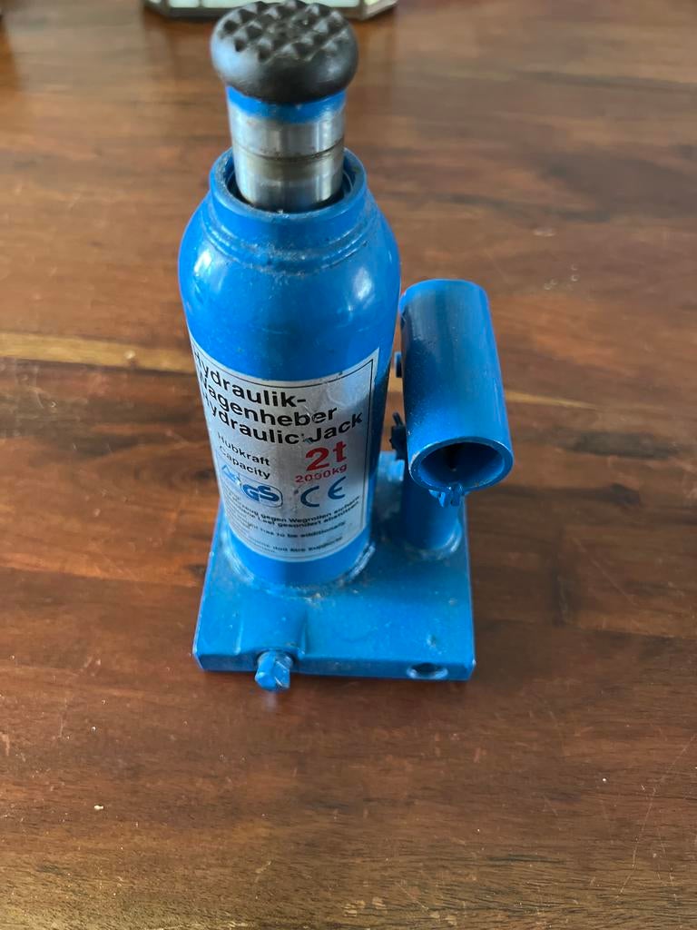 Hydraulische krik 2T - Wagenkrik, Auto diversen, Automatten, Gebruikt, Ophalen
