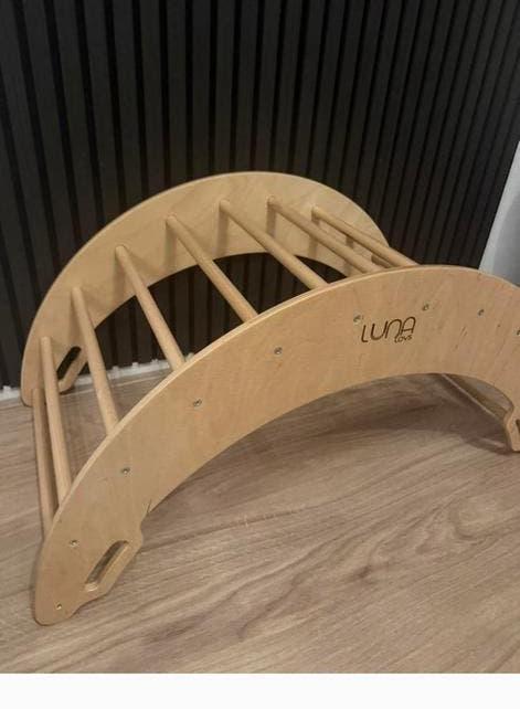 Luna houten klimboog, Kinderen en Baby's, Speelgoed | Houten speelgoed, Ophalen of Verzenden, Zo goed als nieuw