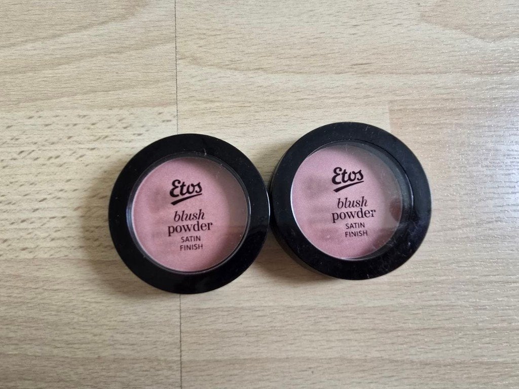2x Loving Sand Blush Powder 8087-002 van ETOS 5g (NIEUW), Overige kleuren, Gehele gezicht, Nieuw, Ophalen of Verzenden