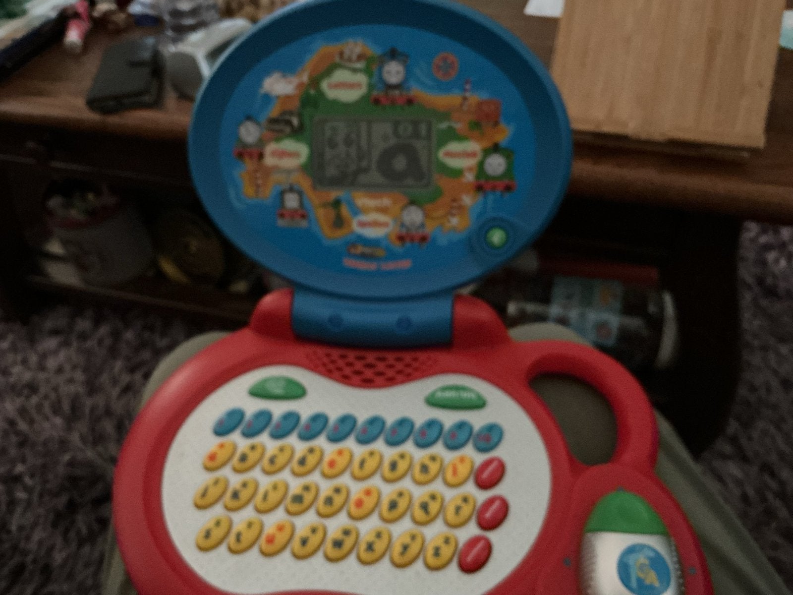 VTech Thomas de Stoomlocomotief Laptop, Ophalen of Verzenden, Gebruikt, Taal en Lezen, Met geluid