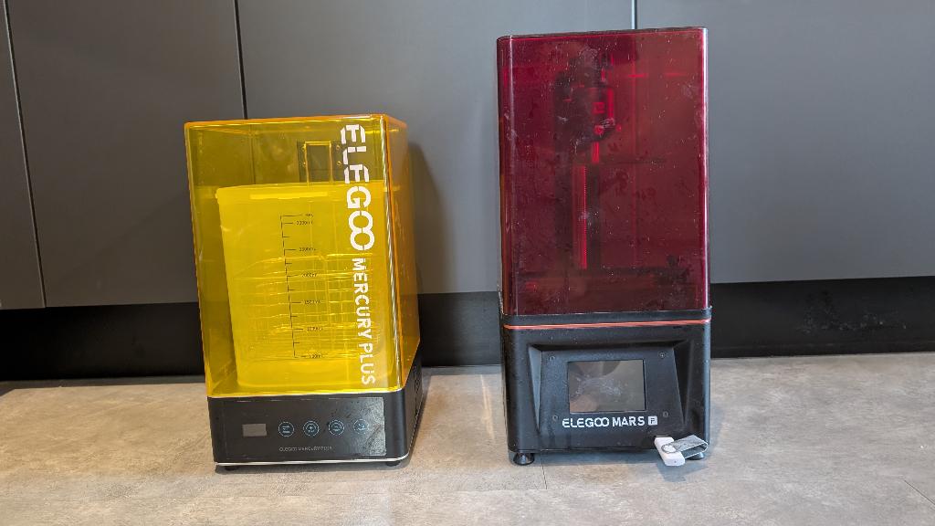 Elegoo Mars Pro Resin 3d printer, Ophalen, Gebruikt, Elegoo, Resin/Hars