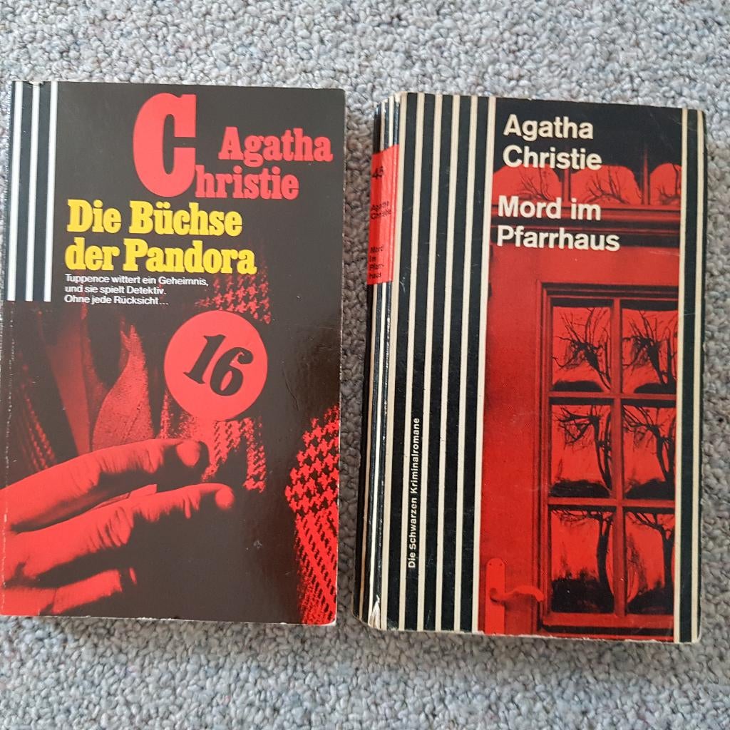 2 pockets van Agatha Christie, duitstalig., Boeken, Detectives, Ophalen of Verzenden, Gelezen, Agatha Christie