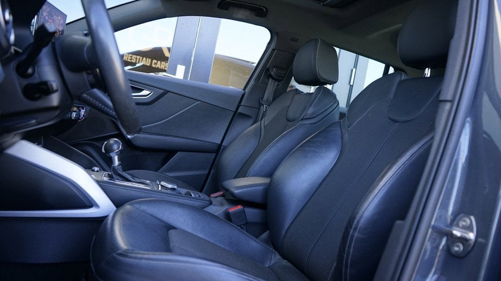 Audi Q2 35 TFSI 1.4 S-Line AUTOMAAT-AUDI SOUND-CAMERA-CLIMA-, Auto's, Audi, Gebruikt, 4 cilinders, 150 pk, Leder en Stof