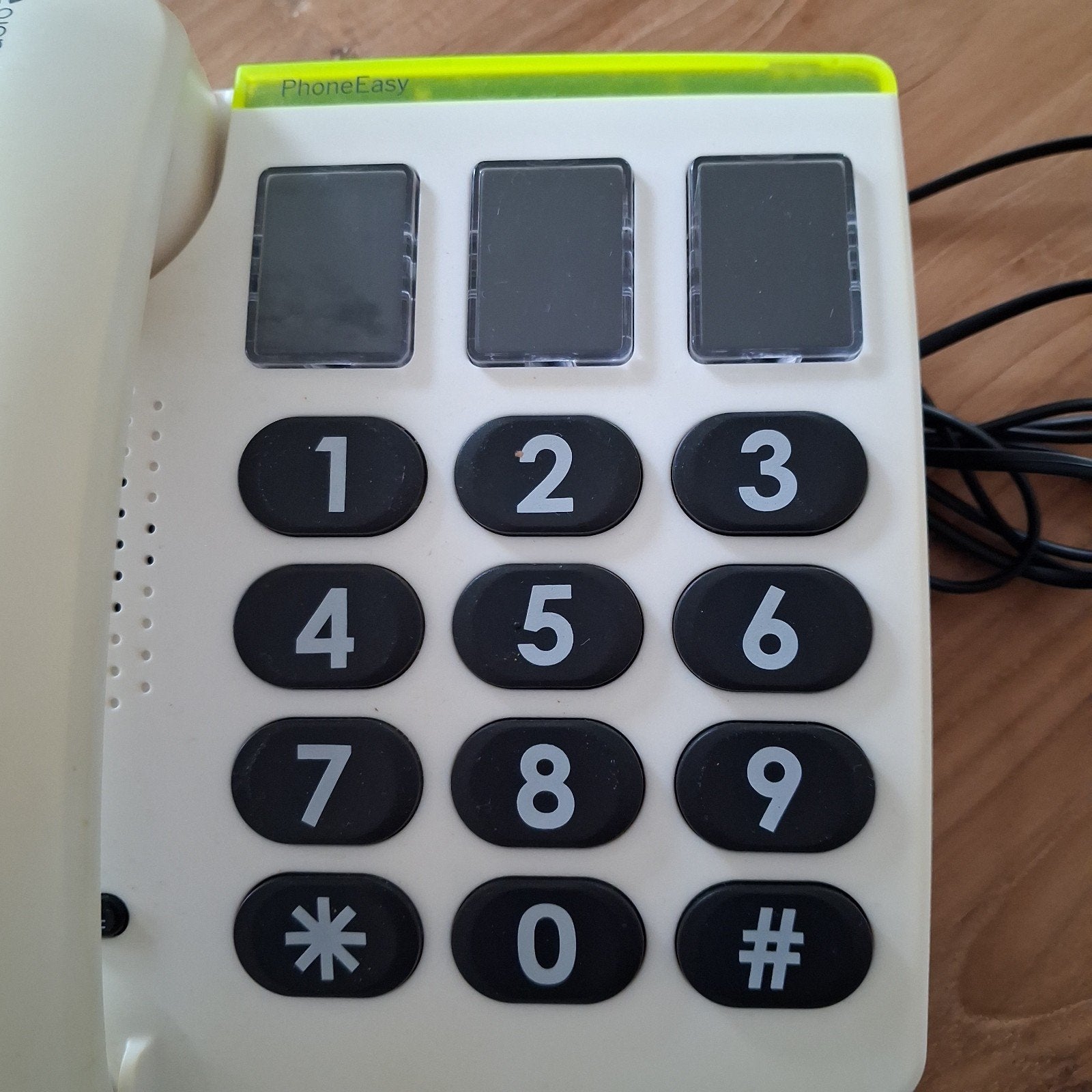 seniorentelefoon, Ophalen