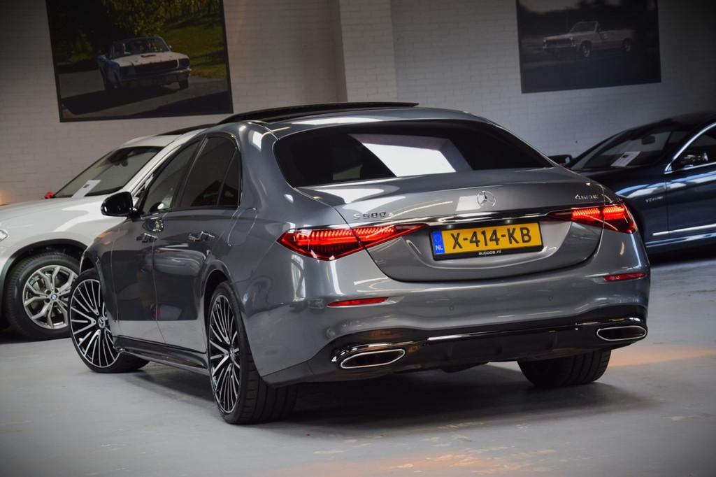 Mercedes-Benz S-klasse 580 e 4MATIC Lang AMG Line Panoramada, Gebruikt, 367 pk, Bedrijf, Vierwielaandrijving
