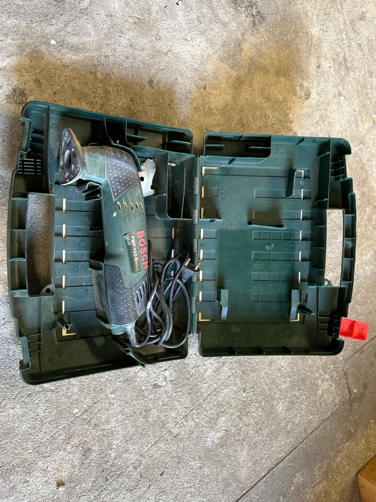Bosch PMF 180 E Multi-schuurmachine in koffer, Ophalen, Gebruikt