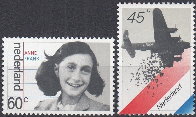 Nederland P4.18.1- 1980- Anne Frank-Bezetting- Bevrijding -P, Verzenden, T/m 1940, Postfris
