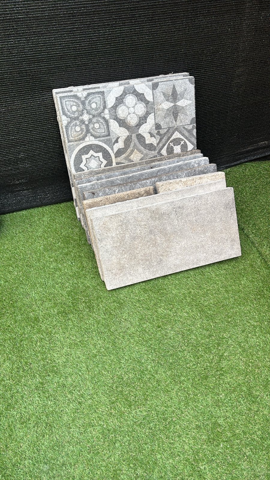 Gratis afhaal: Diverse tegels, waaronder decoratieve, Ophalen, Gebruikt, Keramiek, Overige typen