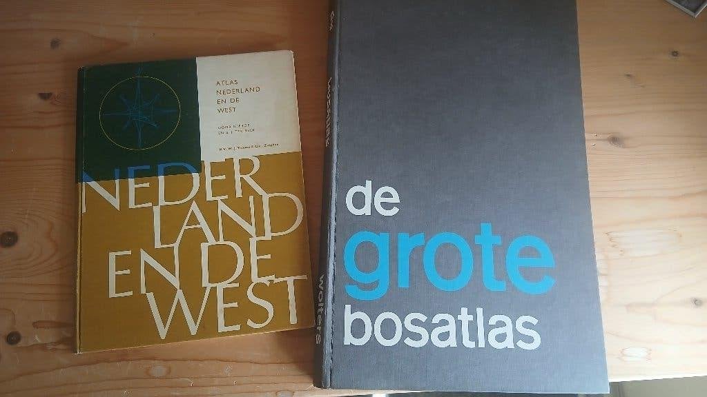 Oude atlassen, Gelezen, Overige atlassen, Diverse auteurs, Ophalen of Verzenden