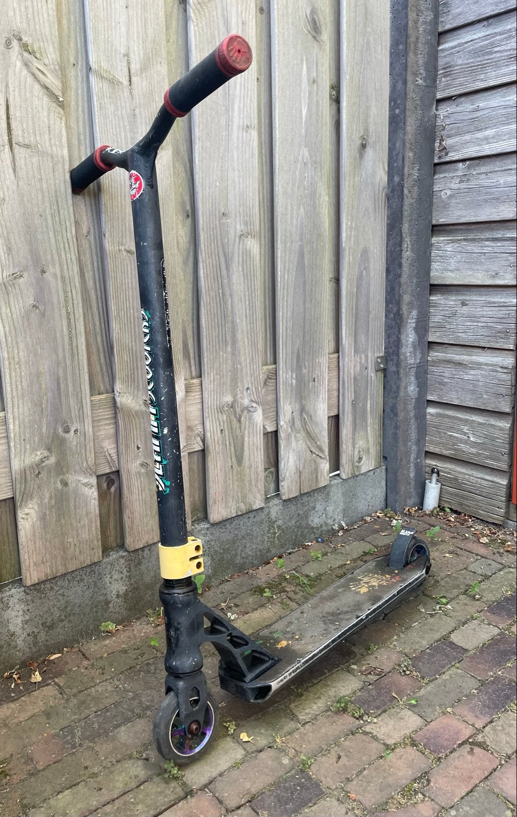 Slamm Scooters Stuntstep - Gebruikt, goede staat, Ophalen of Verzenden, Gebruikt, Gewone step