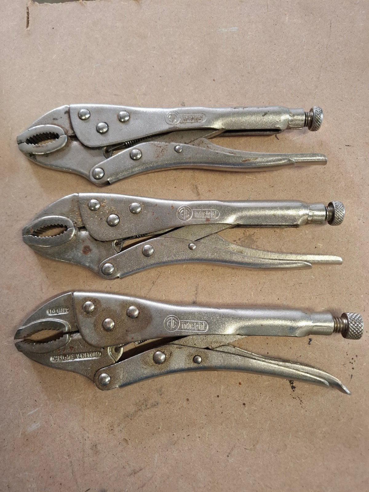 3x ED Industrial Griptang 10 inch (250 mm), Doe-het-zelf en Verbouw, Gereedschap | Handgereedschap, Ophalen