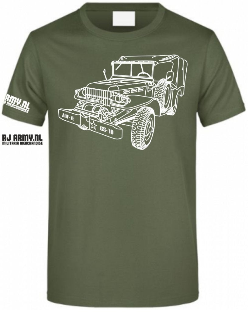 ww2 Dodge WC 52 1944, Verzamelen, Ophalen of Verzenden, Overige soorten, Overige gebieden, Kleding of Schoenen