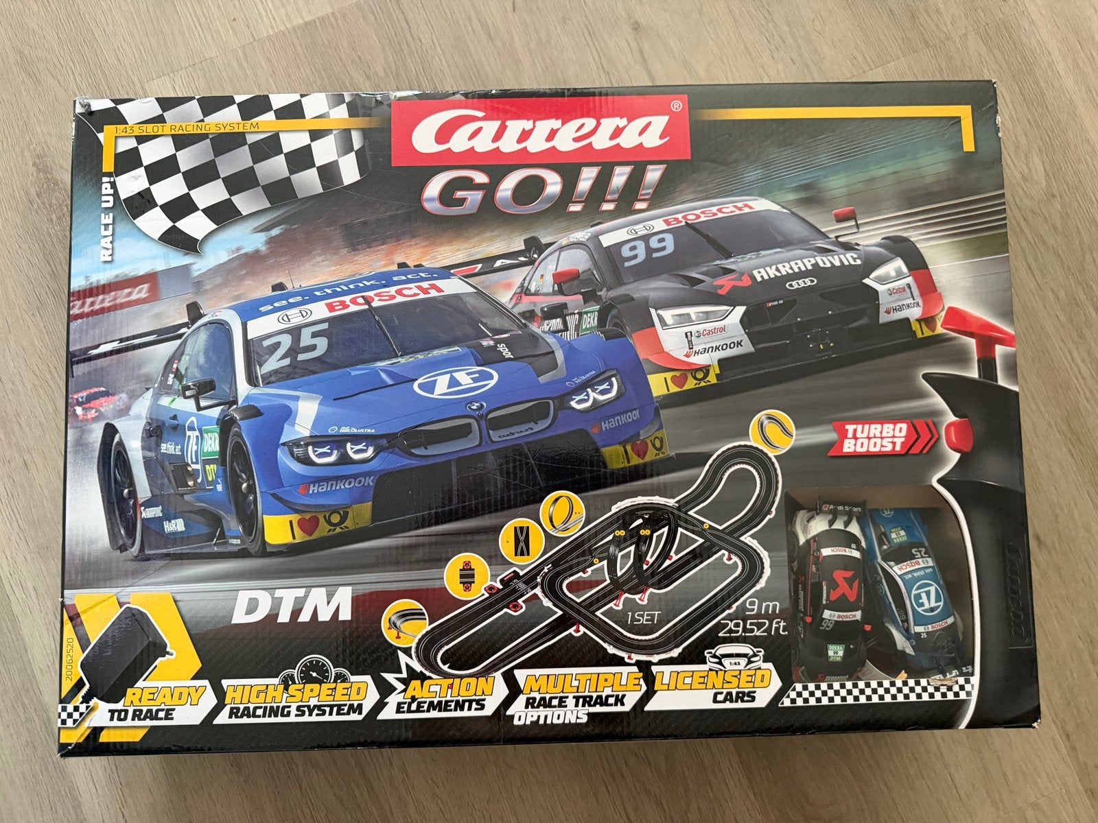Carrera GO!!! DTM Racebaan - Nieuw in doos, Racebaan, Carrera, Nieuw, Ophalen of Verzenden