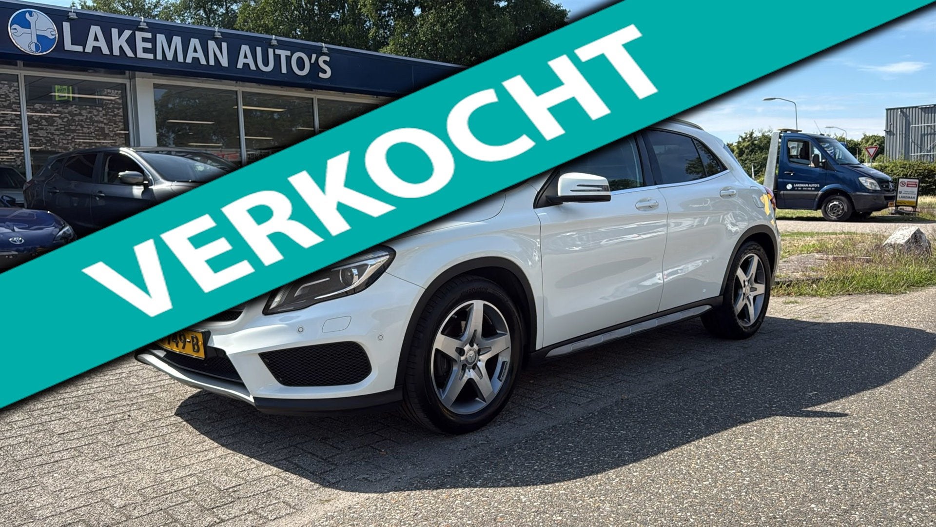 Mercedes-Benz GLA-klasse 180 Prestige Navi Pano Xenon Whitel, Auto's, Voorwielaandrijving, Gebruikt, 4 cilinders, 1595 cc