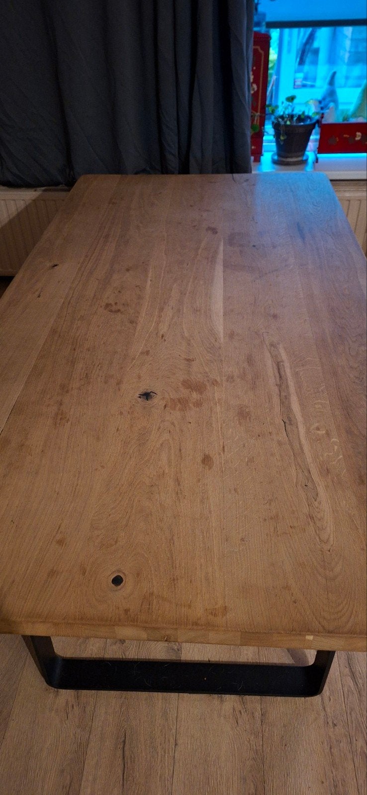 eettafel + 4 stoelen, Ophalen, Rechthoekig, 150 tot 200 cm, 50 tot 100 cm
