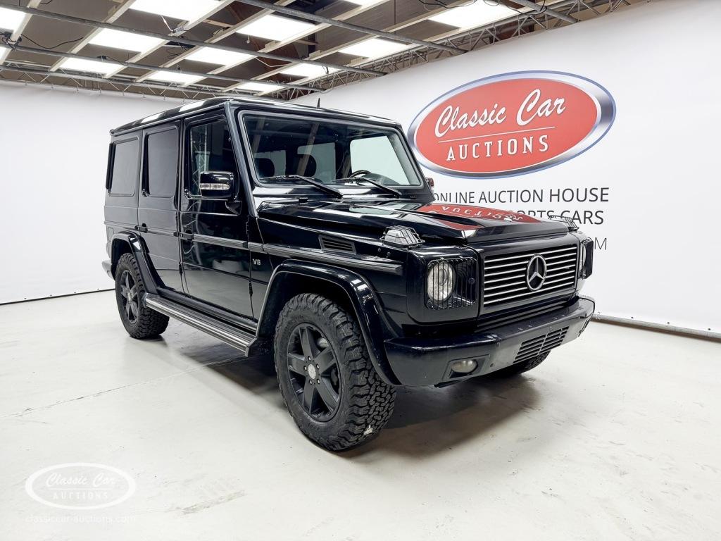 Mercedes-benz G-KLASSE G500   - ONLINE AUCTION, Auto's, Mercedes-Benz, Automaat, Gebruikt, G-Klasse, Zwart
