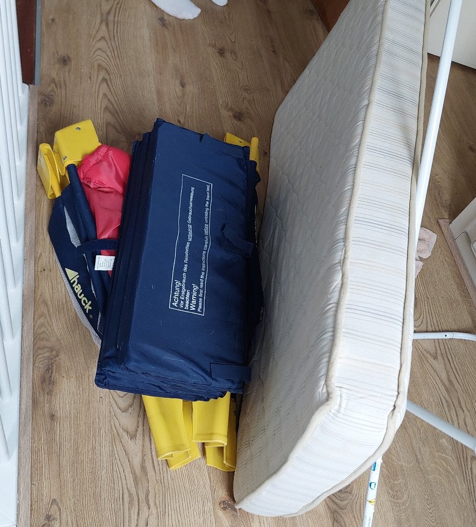campingbedje, Ophalen, Gebruikt, Reisbedje