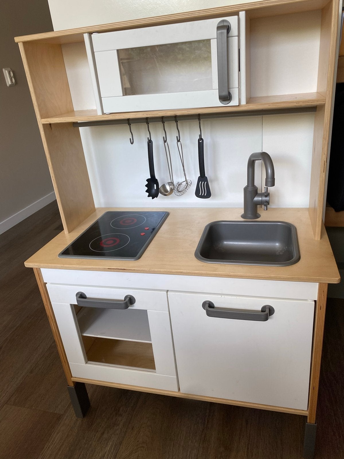 IKEA DUKTIG Speelkeuken met accessoires, Ophalen, Zo goed als nieuw, Hout, Speelkeuken