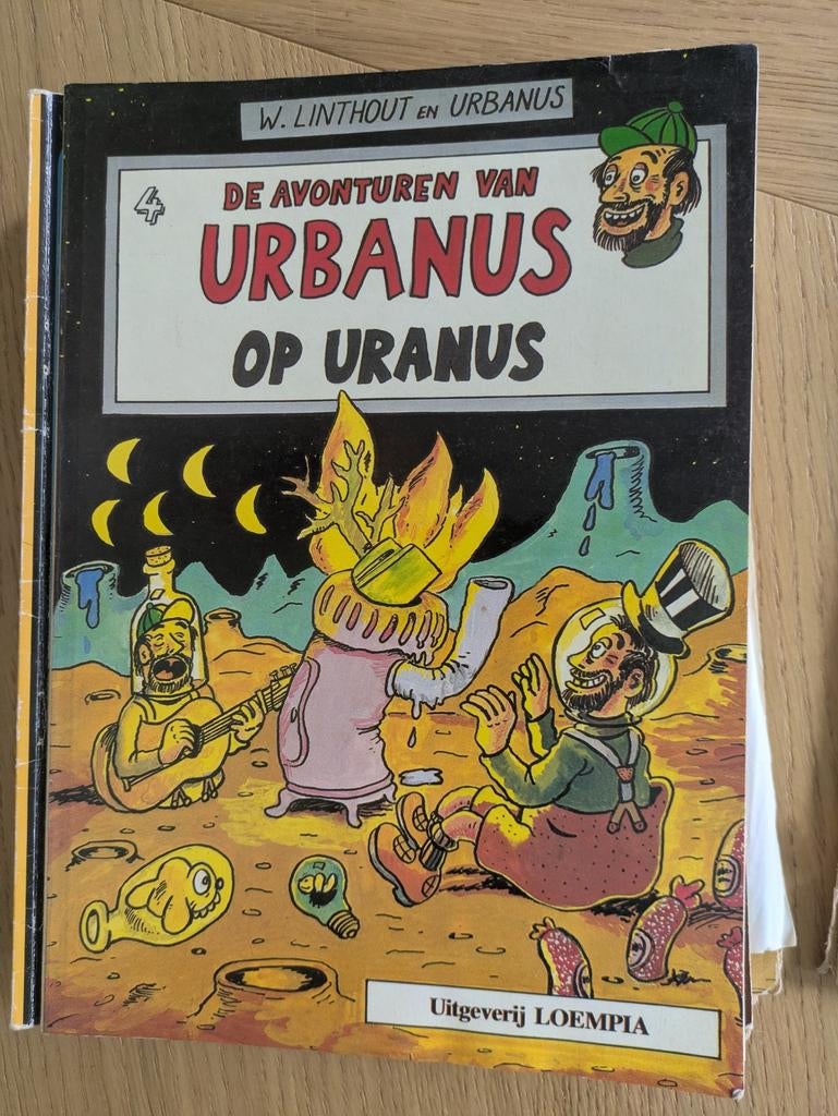 Urbanus op Uranus - De Avonturen van Urbanus, Eén stripboek, Ophalen of Verzenden, Gelezen, W. Linthout en Urbanus