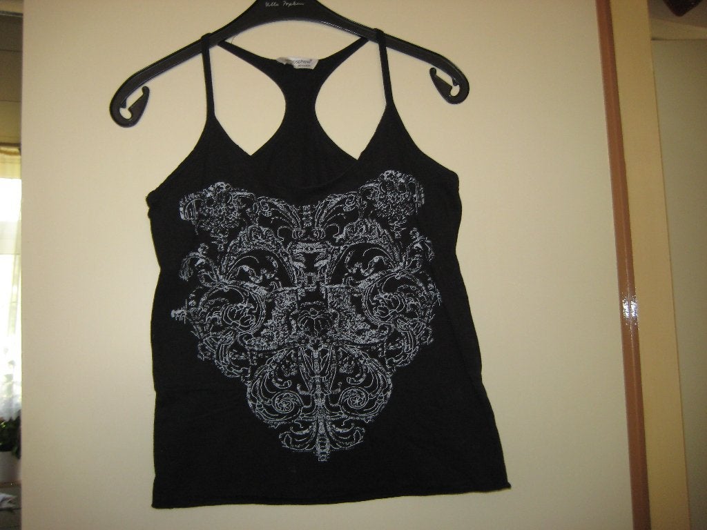 Zwart top, 40/42, Atmosphere, Kleding | Dames, Maat 38/40 (M), Zwart, Ophalen of Verzenden, Zo goed als nieuw