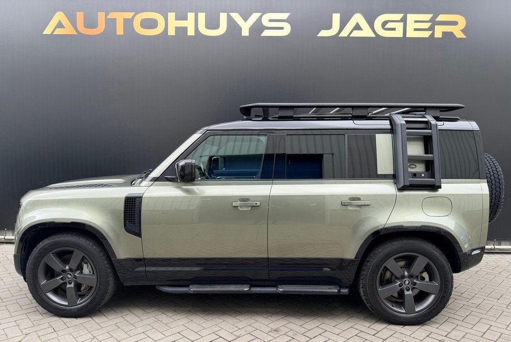 Land Rover Defender 110 2.0 P400e 110 X-Dynamic HSE - Pano L, Auto's, Land Rover, Automaat, Gebruikt, 4 cilinders, 3000 kg