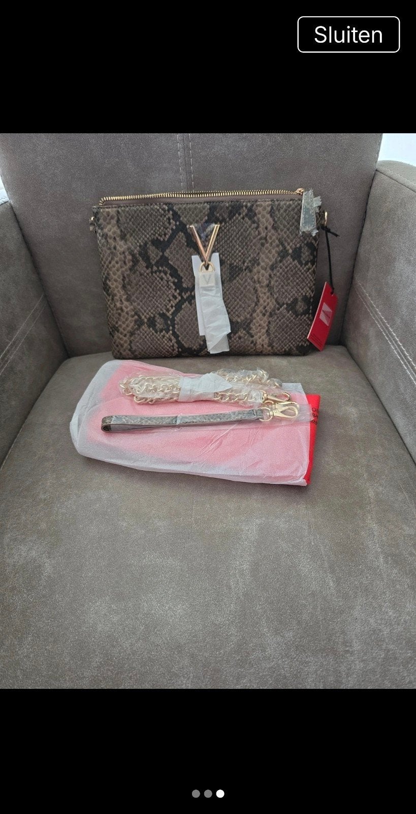 Valentino tas collectie 2026 - Slangenprint, Ophalen of Verzenden