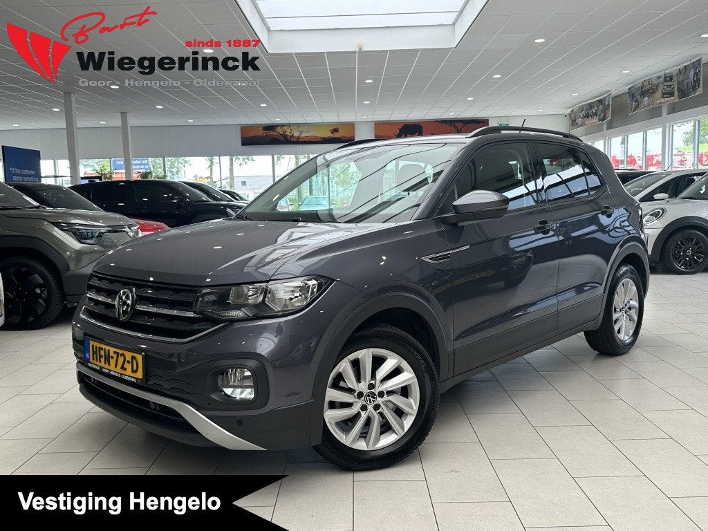 Volkswagen T-Cross 1.0 TSI Life [ CARPLAY I CLIMA I ALL-SEAS, Auto's, Voorwielaandrijving, 12 maanden, Gebruikt, Bedrijf