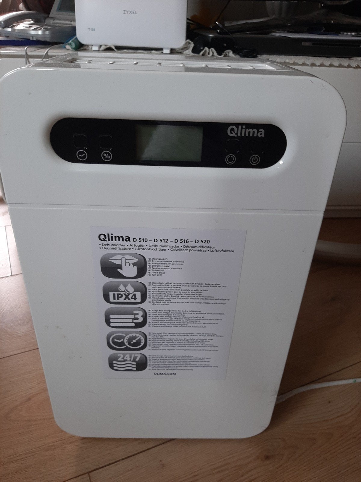 Qlima, Ophalen, Luchtontvochter