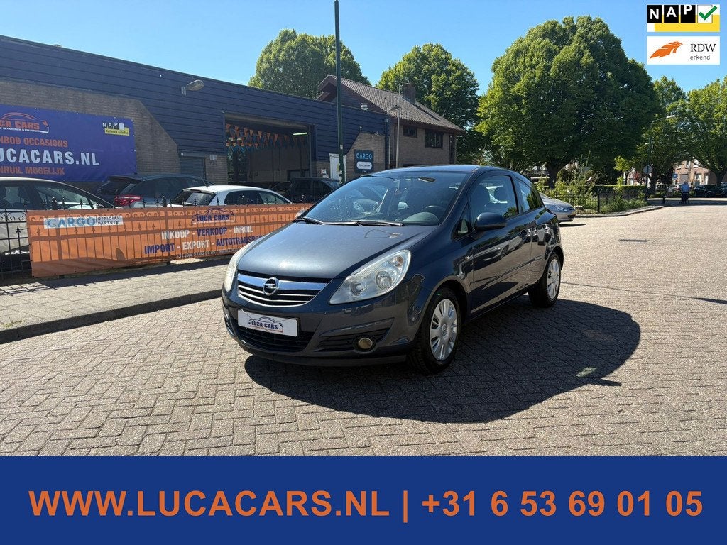 Opel Corsa 1.2-16V Enjoy NIEUWE APK!, Voorwielaandrijving, 450 kg, 4 cilinders, 1229 cc