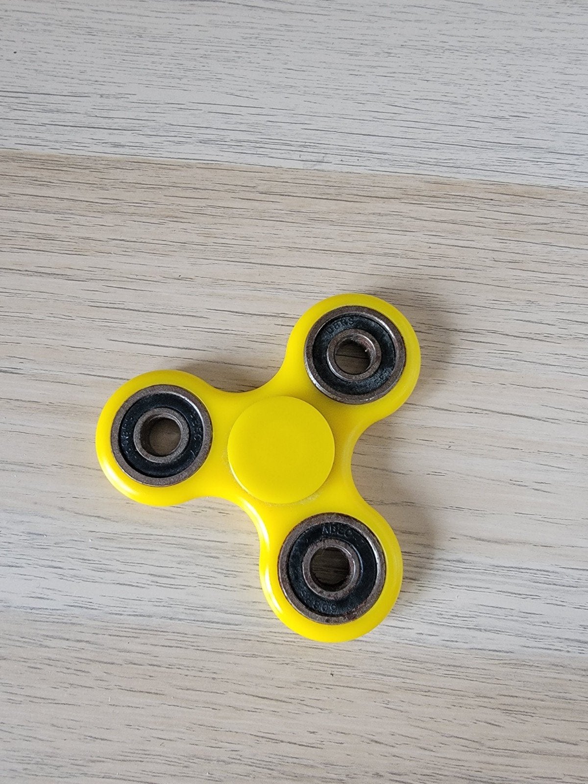 Fidget spinner geel, Ophalen of Verzenden