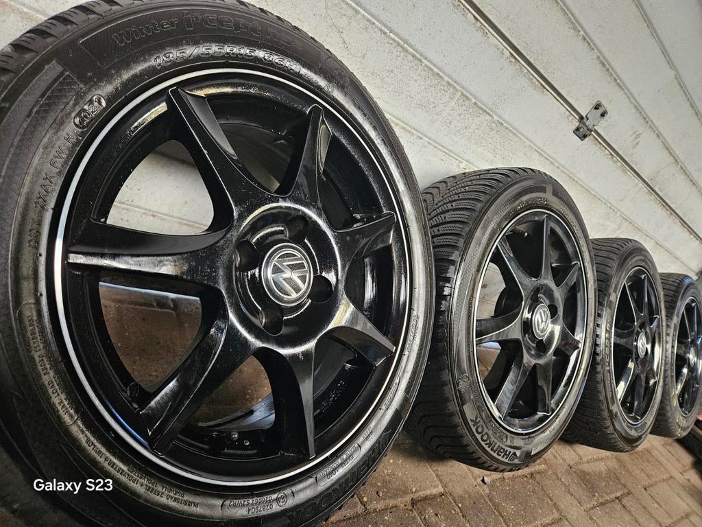 15 inch Vw up Seat Mii Skoda citygo velgen banden 4x100, Ophalen of Verzenden